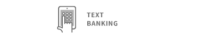 icon representing text banking